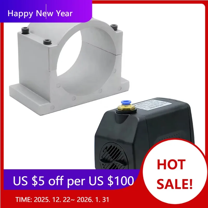 

【Factory】High Quality Water Cooled Diameter 125 5.5 KW 5500W 380v Forstone ER25 4 Bearings Round Spindle Kit With 7.5kw VDF For