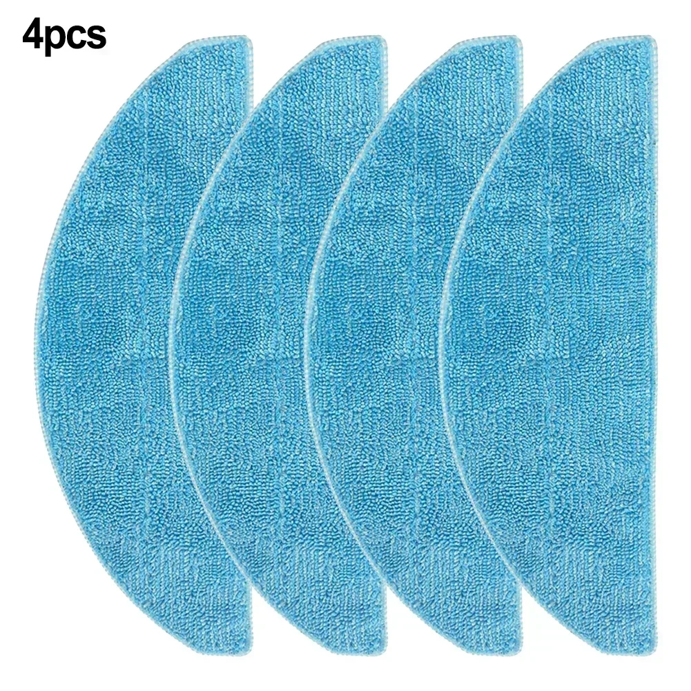 For Blaupunkt For Bluebot Precision Plus Robot Vacuum Mop Pad Cloth Accessories 4pcs Vacuum Cleaner Mop Rags