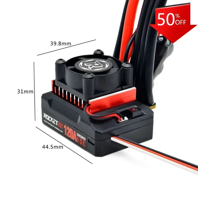 UniFlyExcellent Rocket-RC Motor 120A Sensored Brushless ESC