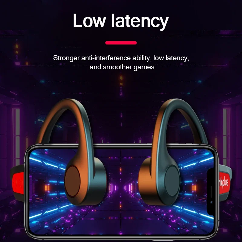 Lenovo-auriculares inalámbricos X3 Pro TWS, cascos con Bluetooth, conducción ósea, ciclismo, música, deportes, correr