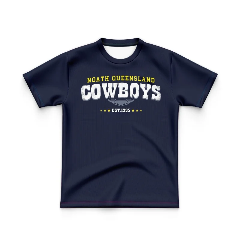 Camisa de treino infantil North Coast Cowboy, camisa australiana, 2024