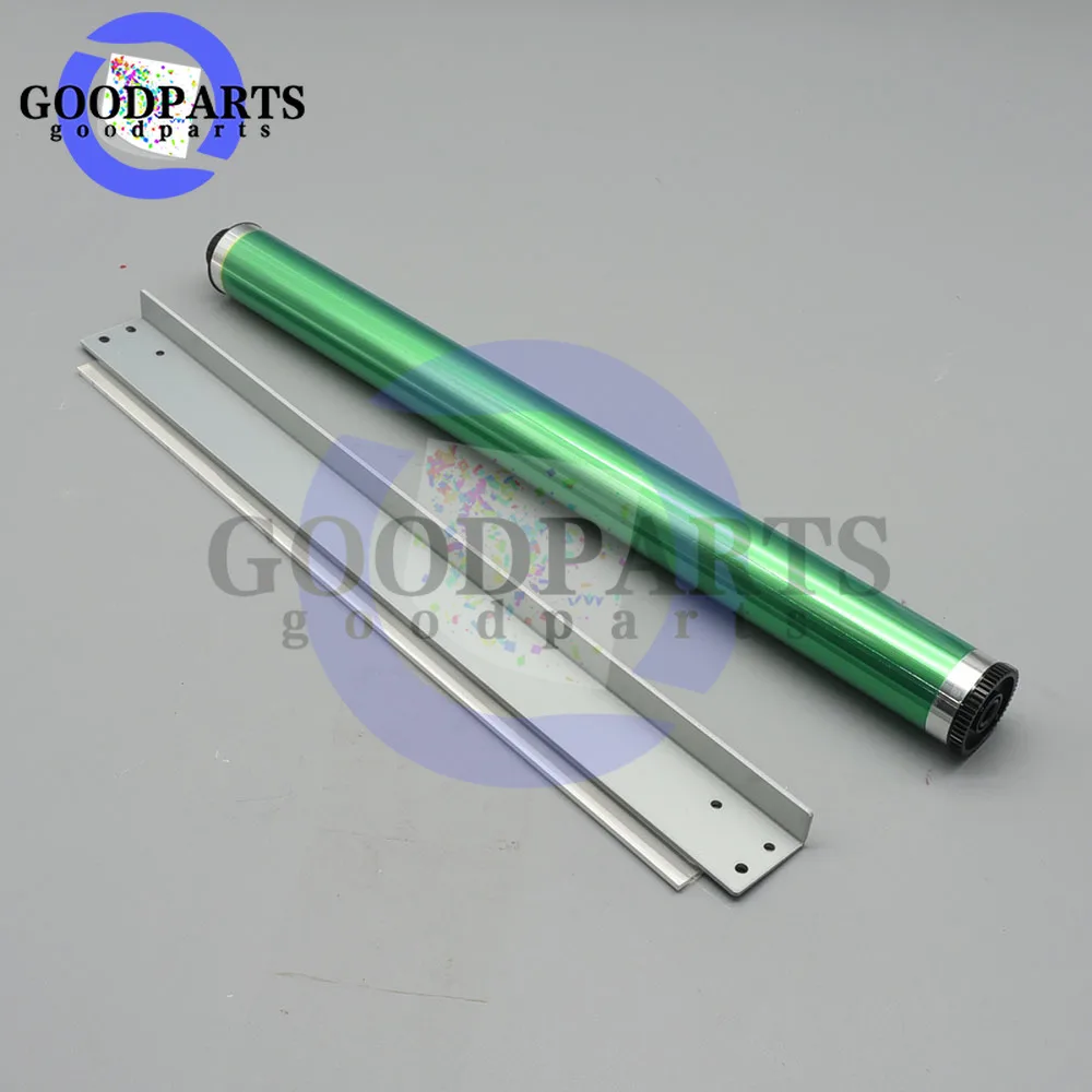 1SET X Wiper Blade+Grade A Quality Long Life DP1520 DP1820 OPC Drum compatible for Panasonic DP-1520 1820 8016 8020 Drum Cleanin