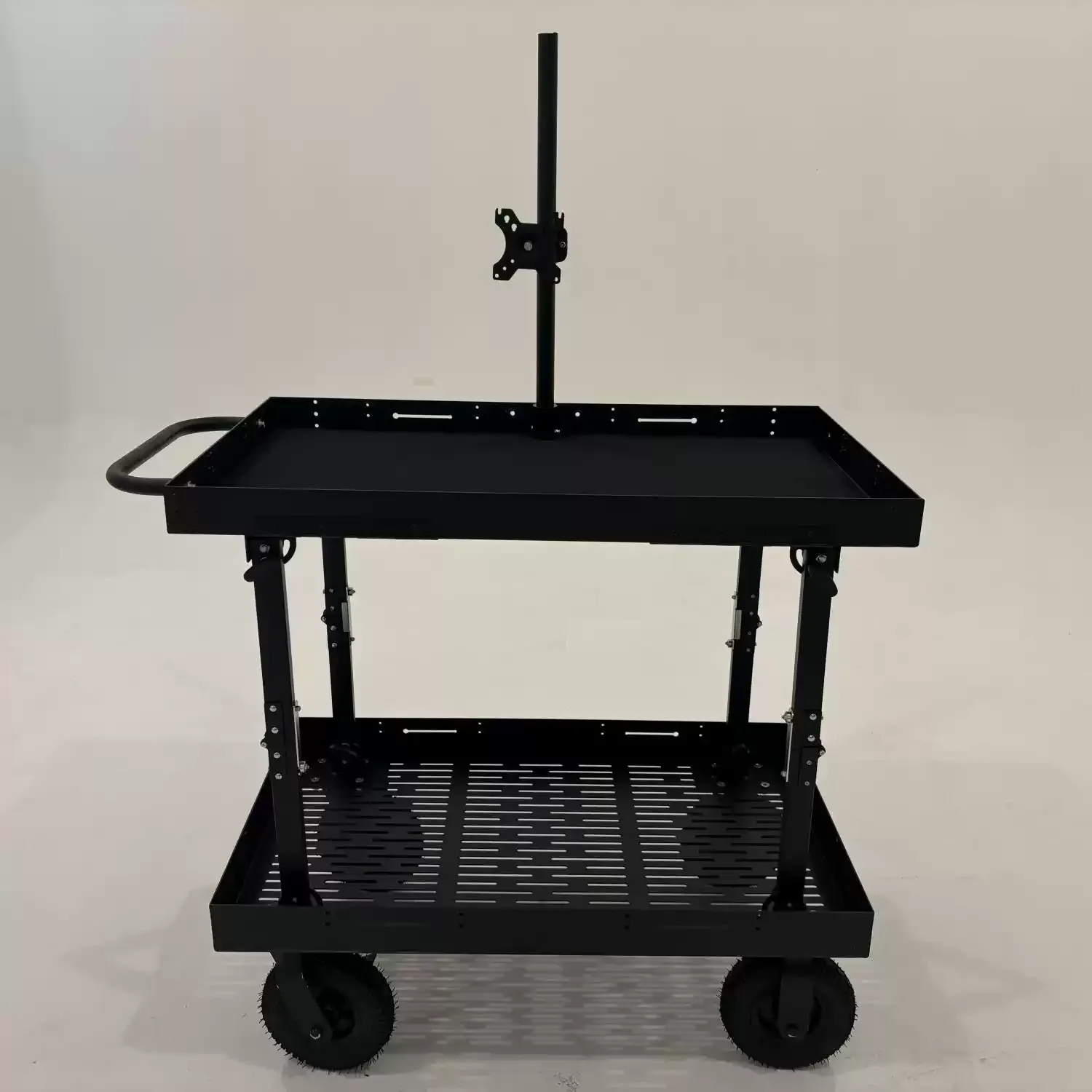Car Folding Lift Studio Photographic Equipment Trolley Film and Television Crew Multi-function Monitor Folding Car