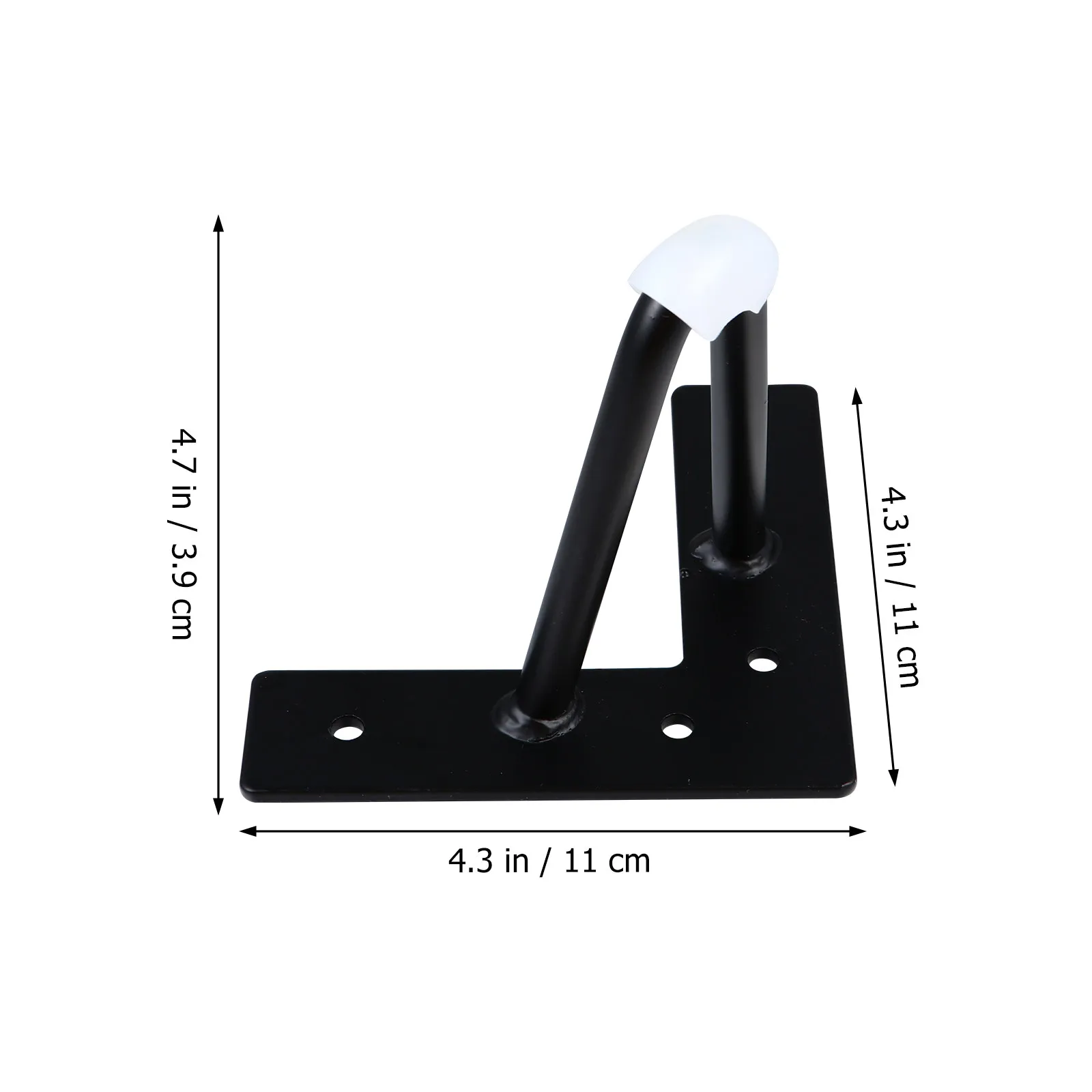 Hairpin Legs Metal U Shape Cast Iron Furniture Legs Black Pre-Drilled Holes Easy Install for Cabinet Wardrobe Sofa Table Support