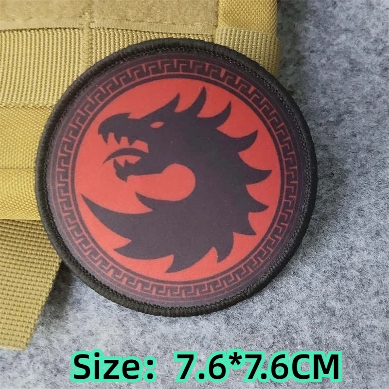 Mobile Task Force Printing Patch Wagner Mercenary Skull Tactical Morale Badge Army Fans Outdoor Backpack Patches for Clothing