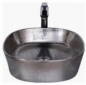 

j* New square Shape Silver Color Ceramic Pedicure Sink Bowl