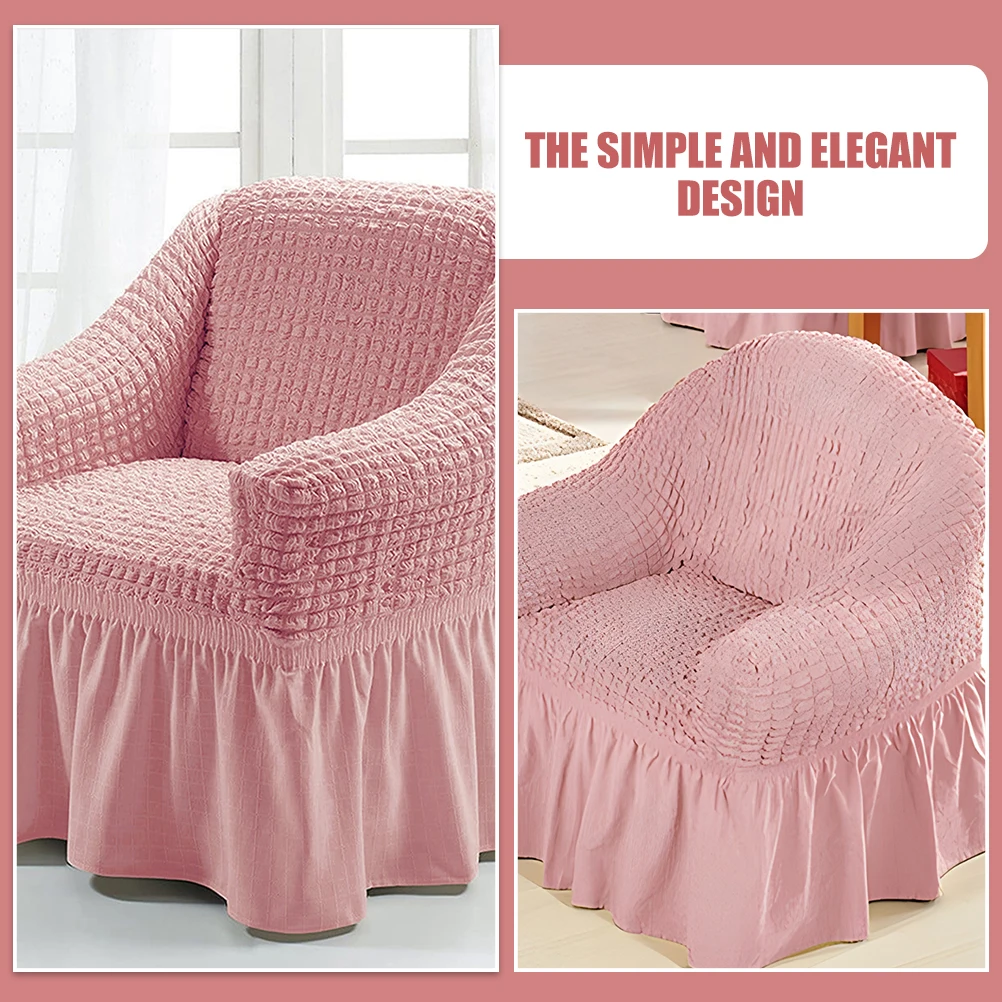 

Elegant Recliner Cover Stretchable Fabric Sofa Slipcover Decorative Covers for Recliners Comfortable Touch Feeling