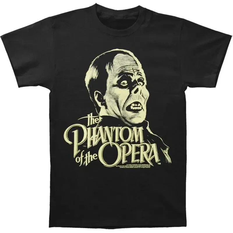 Men's Phantom Of The Opera Phantom Glow T-shirt Small Black