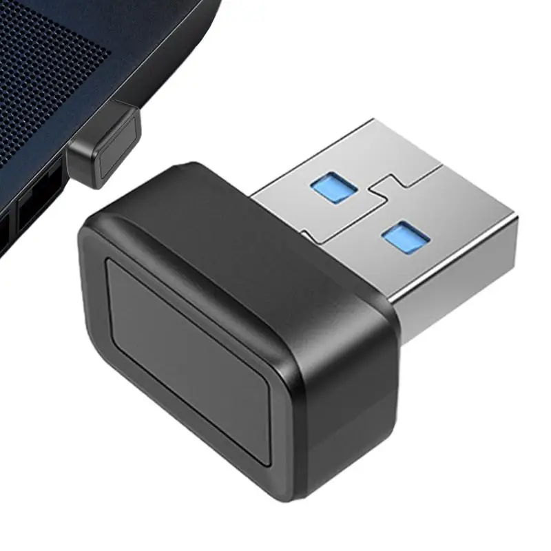 جهاز التعرف على بصمات الأصابع USB Windows Hello لـ Win10/Win11 مع ماسح بصمات الأصابع 360 درجة لمصادقة الأمان عبر الإنترنت
