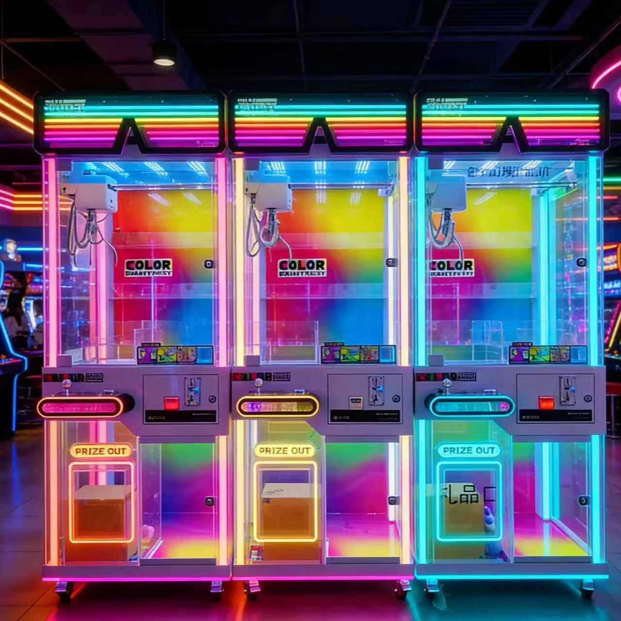 

New Design Commercial Crane Machine for Shopping Malls-Button Joystick Control 1 Year Warranty Best Selling Mini for