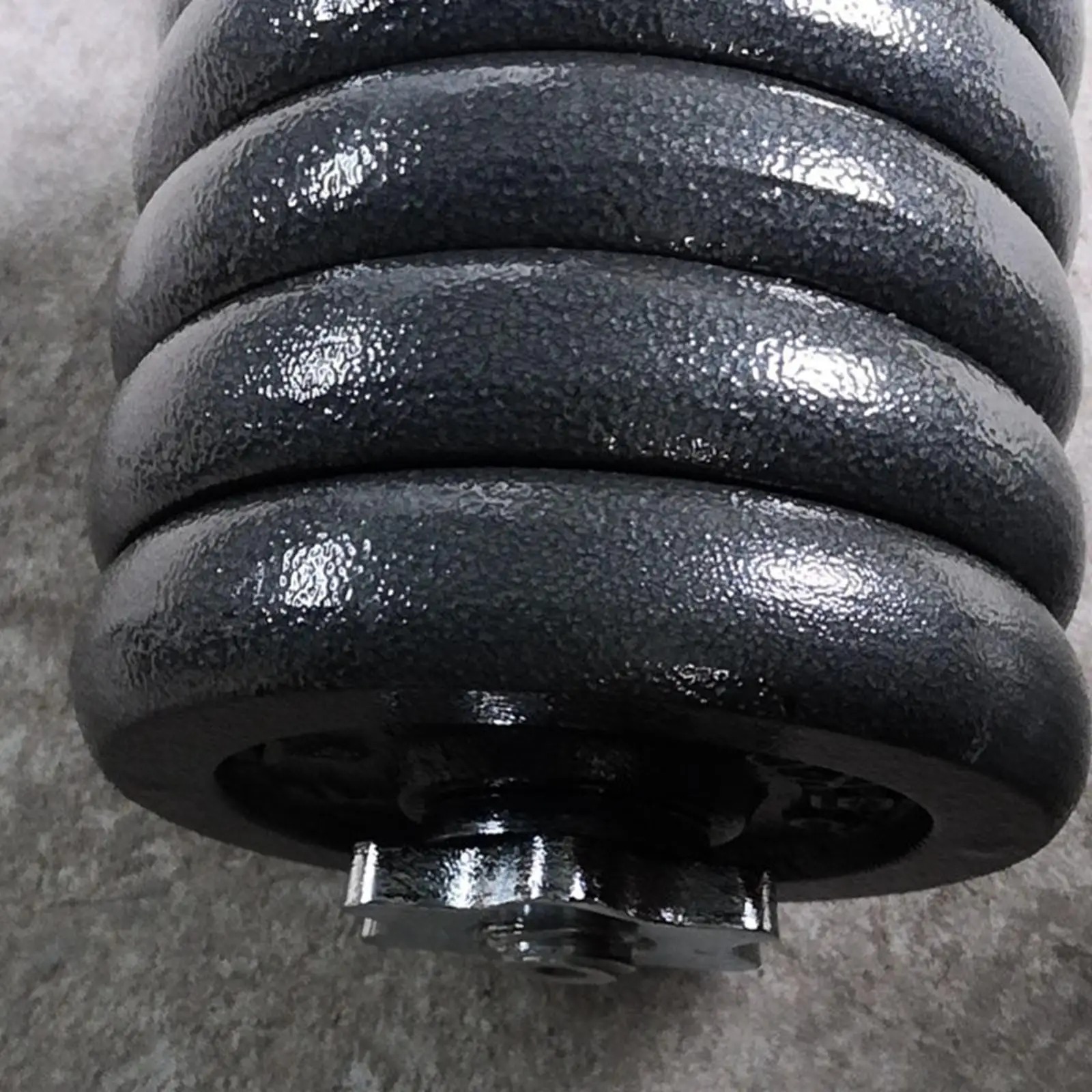 Adjustable Kettlebell Handle Compact Travel Workout Grip Fits Standard Plates for Dumbbell Mode