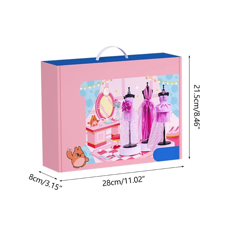 Kits d'artisanat pour enfants, jouets créateurs pour filles, Kits créateurs pour enfants 3 à 8 ans, Kits couture,