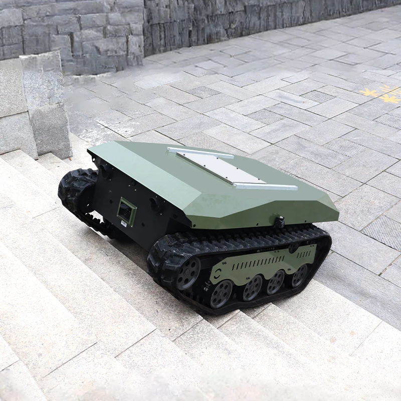 แชสซีหุ่นยนต์แบบตีนตะขาบพร้อมค - Tracked Robot Chassis บทวิจารณ์และราคา