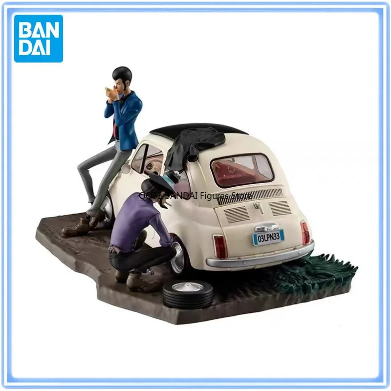 

Оригинальная коллекционная фигурка BANDAI Lupin III LUPIN THE GALLERY Punk At Dawn, модель Люпена III из ПВХ, настольное украшение