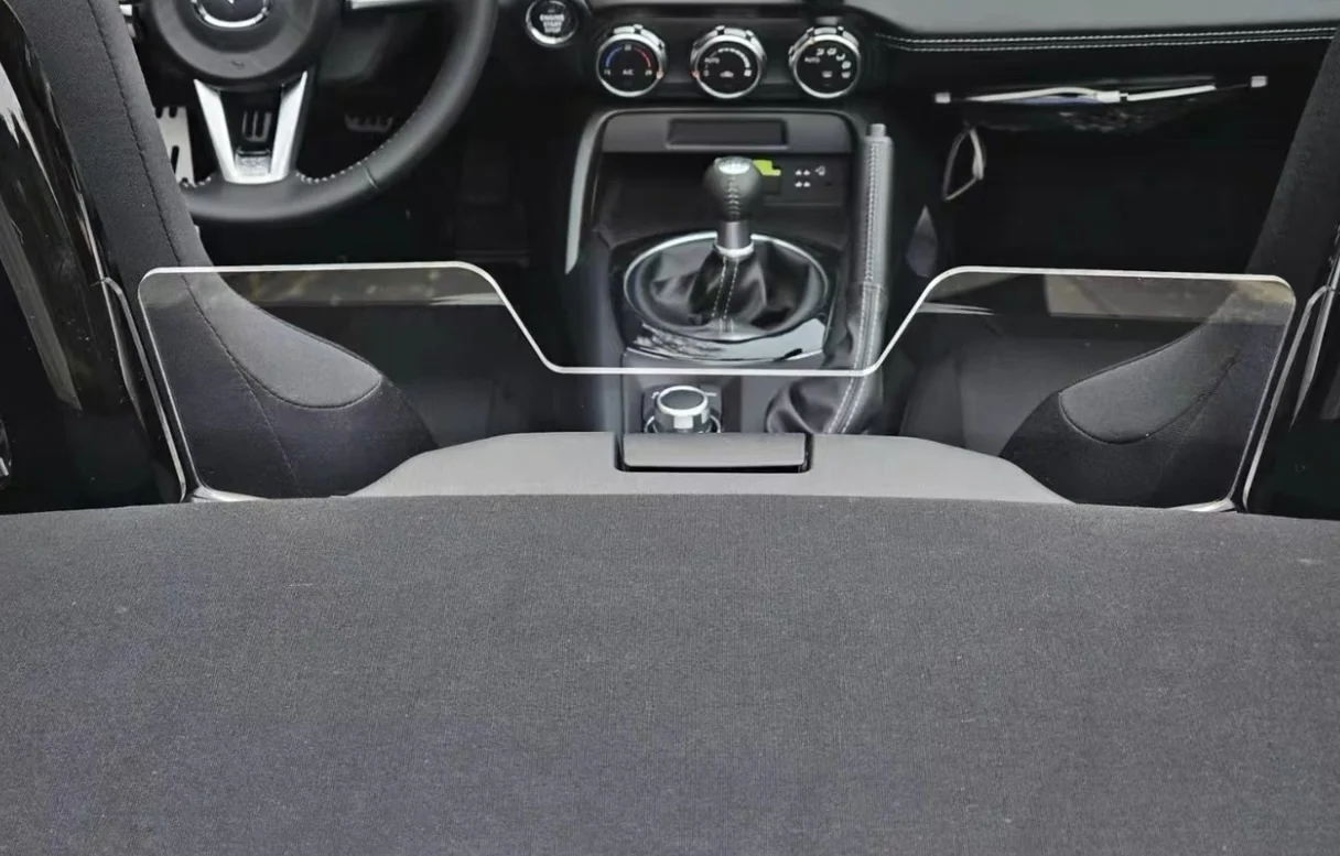 For Mazda MX-5 ND1/ND2/ND3 Transparent Wind Deflector, Clear Windblocker for ND Convertible, Auto Accessorie/