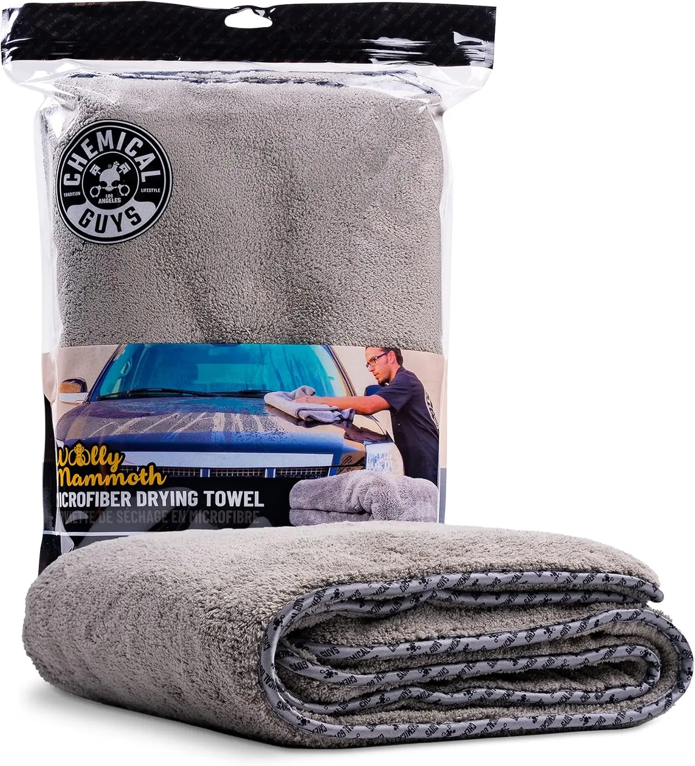 

Woolly Mammoth Large, Super Absorbent and Soft Microfiber Towels for Cars, Auto Enthusiasts - Car Detailing Towels