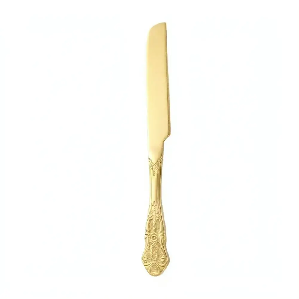 Retro Palace Design Stainless Steel Cutlery Set Cake Spatula Fork For Pizza Cheese Dessert Kitchen Decor