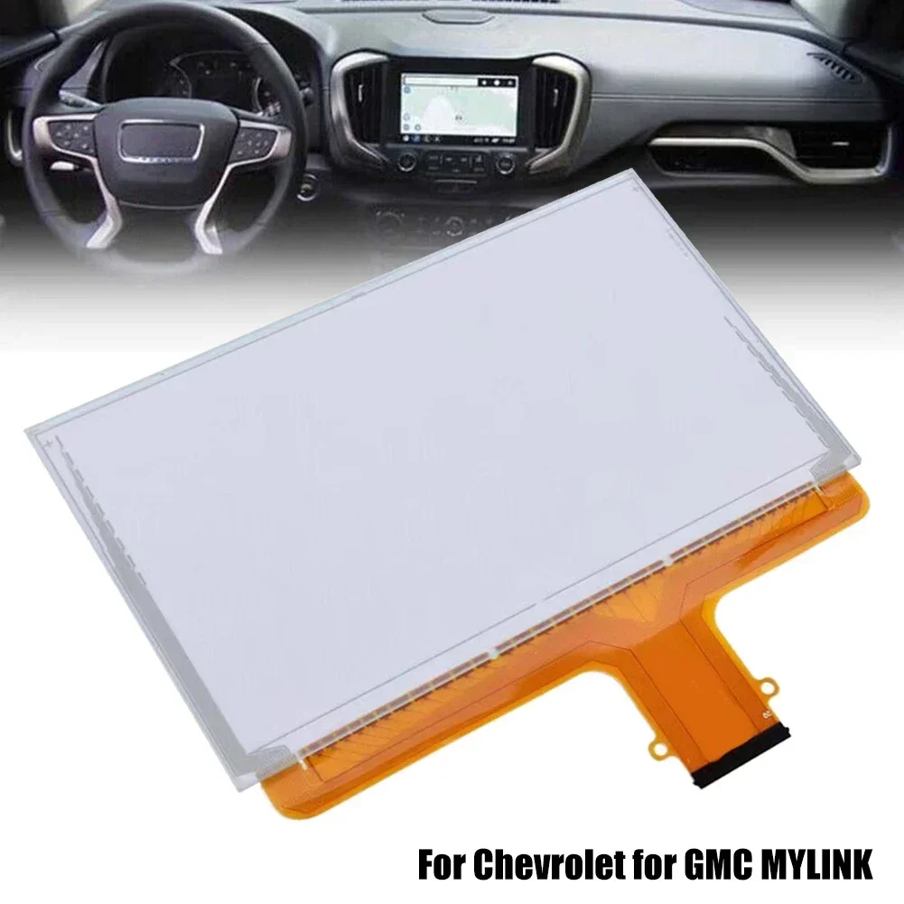 For GMC MYLINK Navigation 1pcs Car Accessories LCD Raido White DJ080PA-01A Direct Replacement Easy Installation