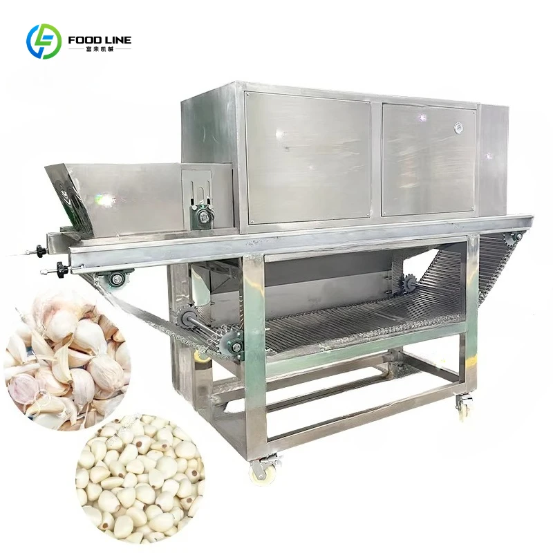 Electric Dry Garlic Peeling Machine Industrial Large Capacity Garlic Clove Peeler