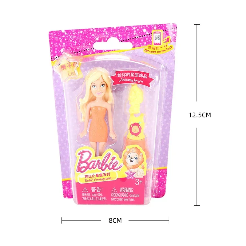 Original Mini Barbie Horoscope Series Dolls for Girl Toys 12 Constellation Genuine Top Brand Birthday Christmas Gifts