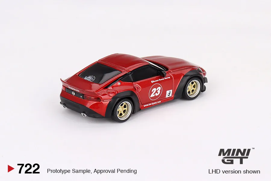 Diecast MINIGT 1:64 Scale Z Pandem Rocket Rabbit Red Alloy Car Model
