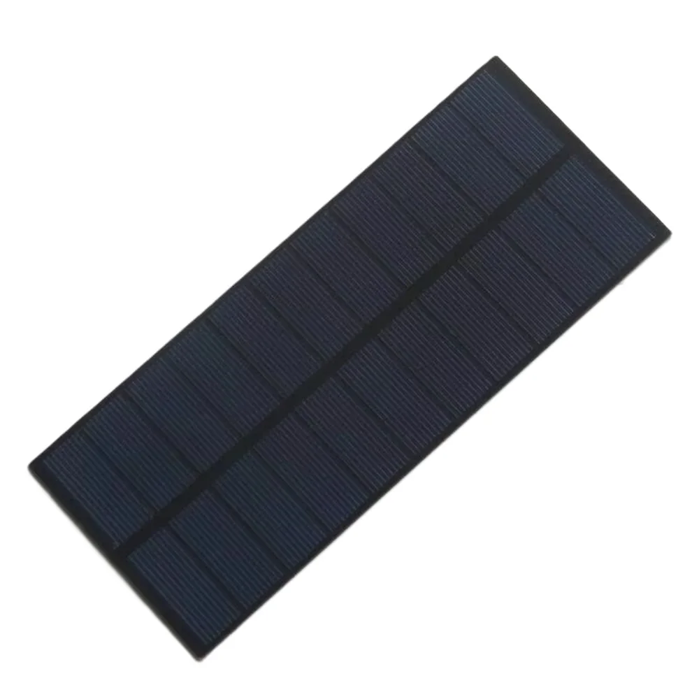 2.2w 5.5v célula solar policristalina diy carregador de painel solar para bateria 3.7v & sistema de iluminação solar 188*78.5mm 100 peças