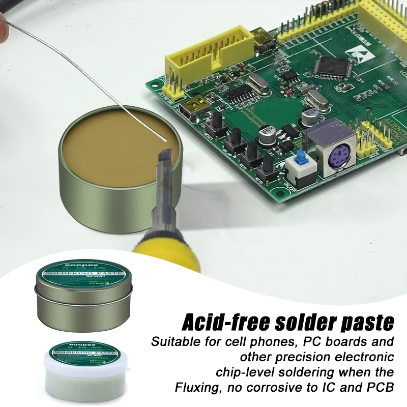 Imagem -05 - High Purity Soldering Paste Flux Soldering Tin Cream Welding Grease para Pcb Bga Pga Smd Repair pc Pcs Pcs