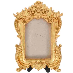Photo Frame Picture Ornament Display Vintage Frames European Style Holder Resin Home