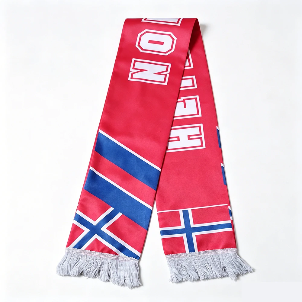 Flagnshow 100% Stain Noway Flags  Scarf