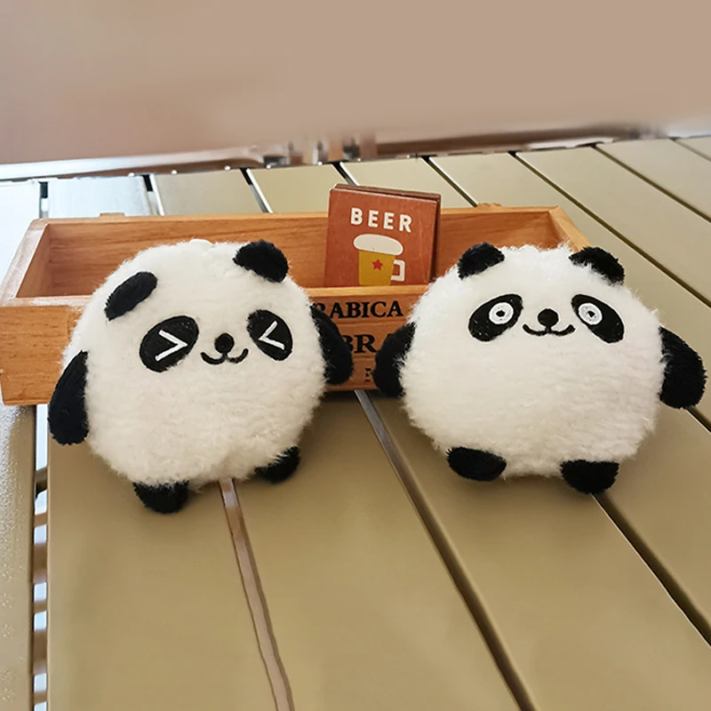 Cute Cartoon Panda Plush Toy Small Mini Doll Pendant Doll Key Chain Bag Ornament