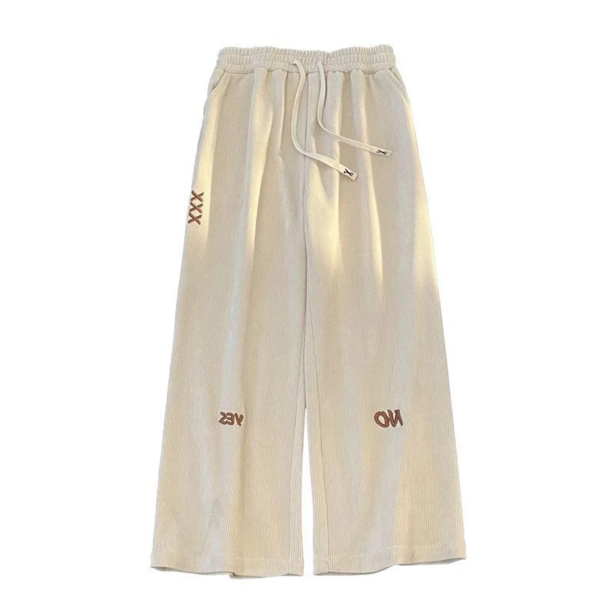 

Мужские повседневные новые модные брюки, свободные спортивные брюки со средней талией, мужская повседневная одежда, дышащие свободные брюки, рабочая одежда