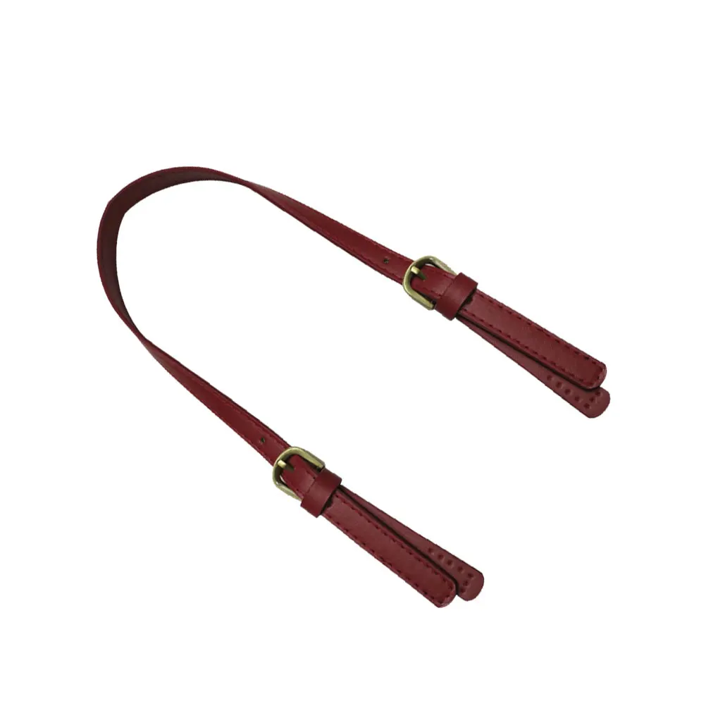 2 Pcs Single Shoulder Crossbody Strap Synthetic Durable Tote Bag Replacement Handbag Belt Adjustable Length Dual Buckle