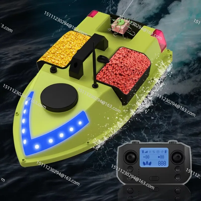 Intelligent remote control nesting boat 500 meters GPS automatic return 99 fixed-point fishing bait tug boat