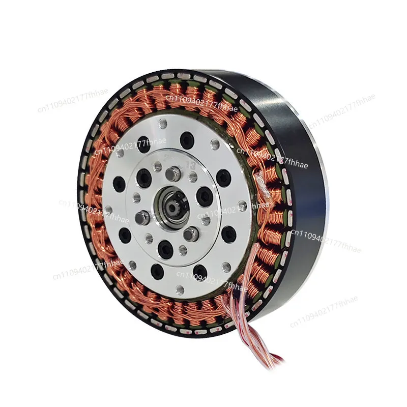 

Высокомощный бесшассиный двигатель для реабилитации с экзоскелетным моторным сопровождением, с прецизионной намоткой тонкого многожильного провода в полном слоте