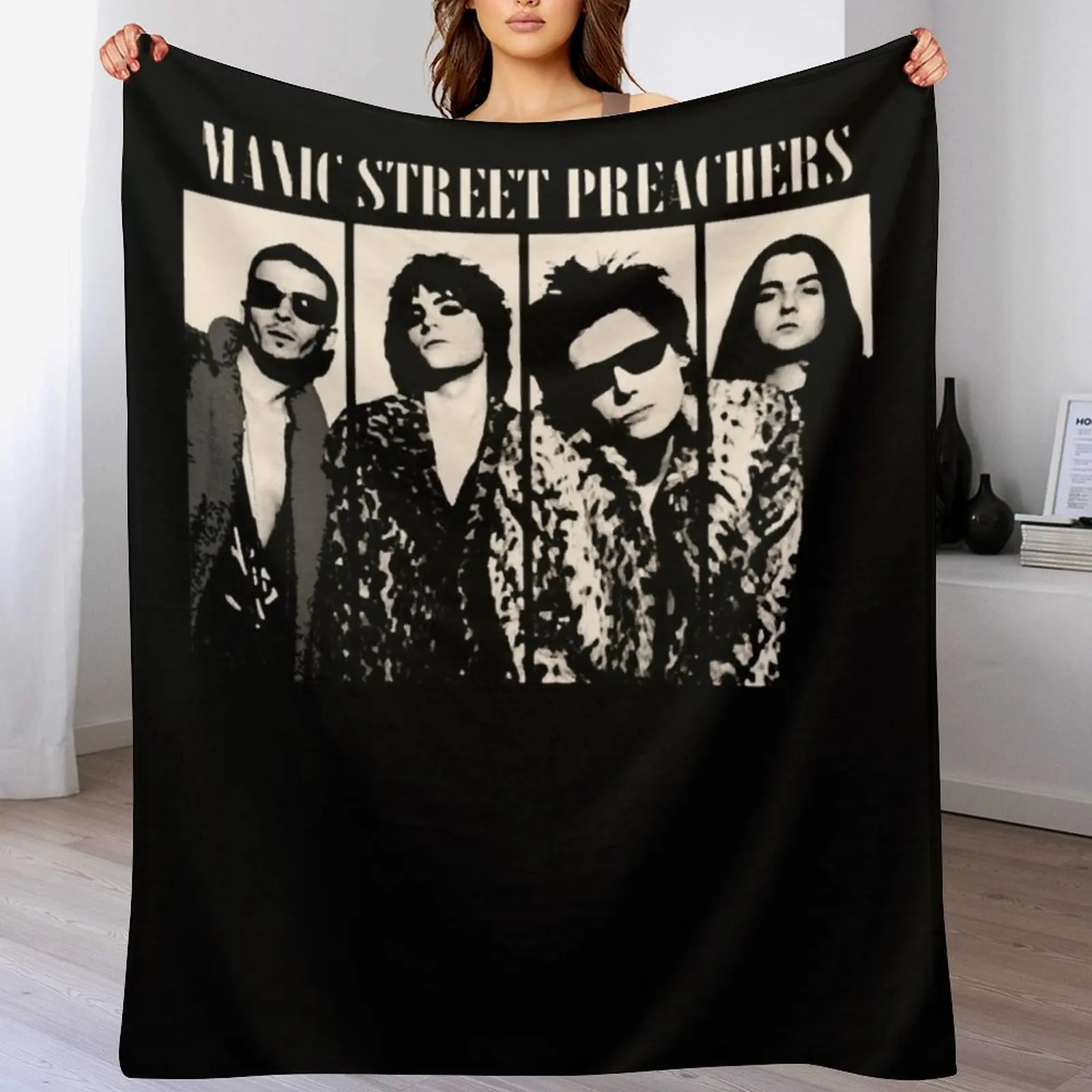 

Generation Terrorists Throw Blanket Soft Bedroom Blanket for Night Sleeping