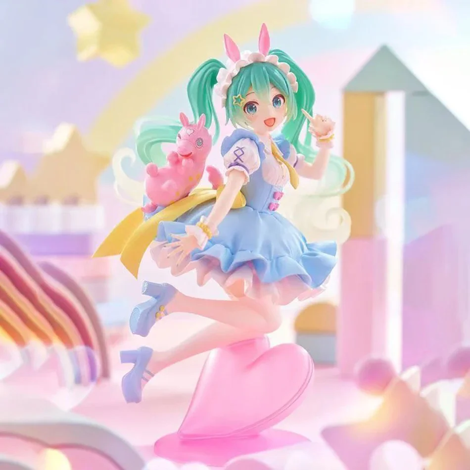 20cm Anime Figure Wedding Dress Action Figures Kawaii Swimsuit Vocaloid PVC Collectible Model Toys Girl Gift