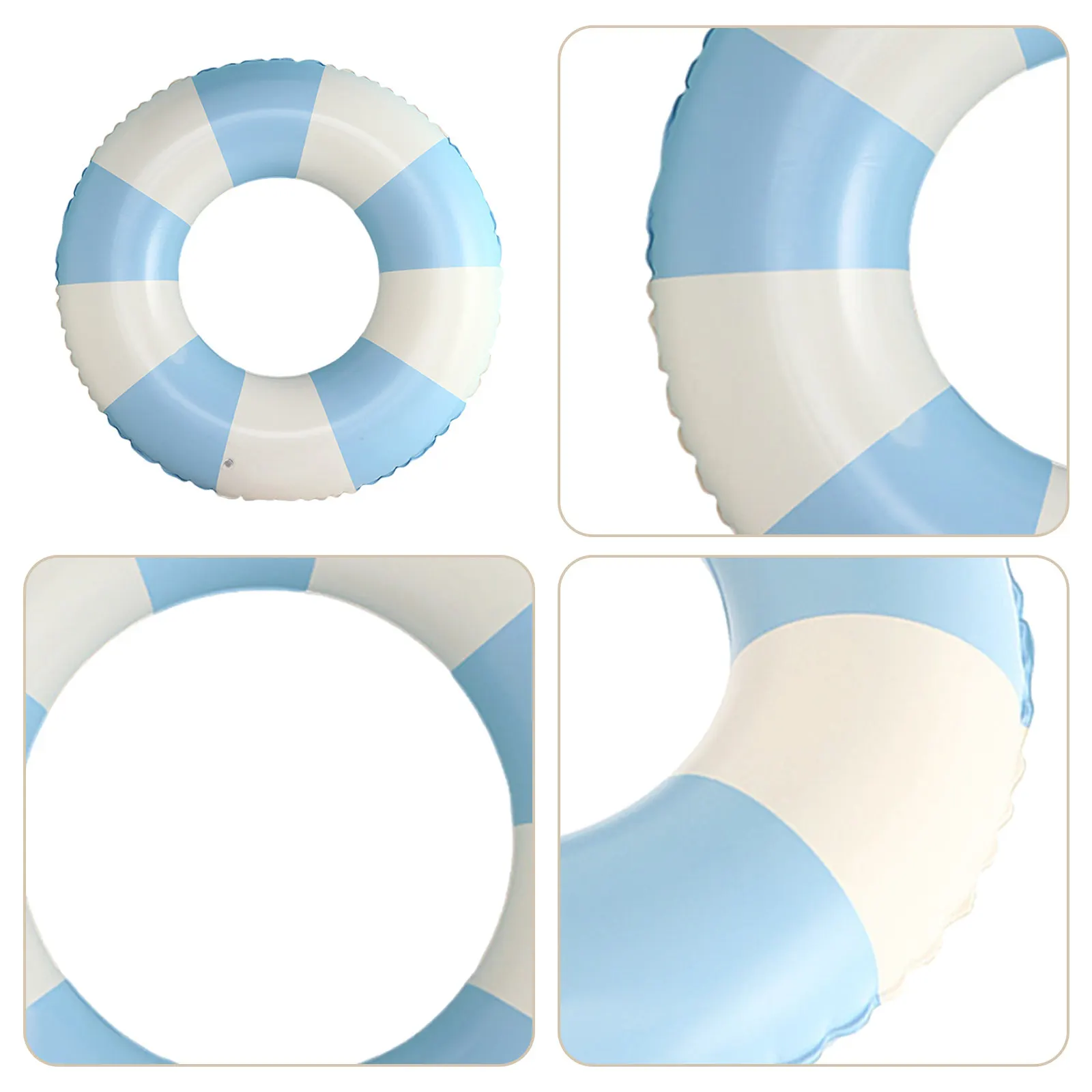 Inflatable Swimming Ring 90cm PVC Float Ring for Pool, Beach, Lake – Colorful Summer Swim Accessory