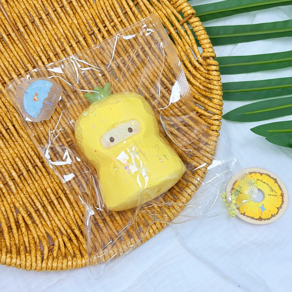 silicoco-fruit-series-pineapple-raincoat-stress-relief-soft-silicone-toy-slow-rebound-soft-squishy-squeeze-nulala100063