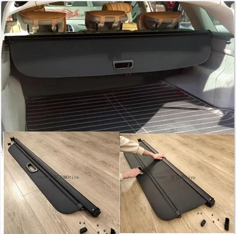 

Car Rear Trunk Security Shield Cargo Cover For Audi Q5 2010.2011.2012.2013.2014.2015.2016.2017 High Qualit Auto Accessories