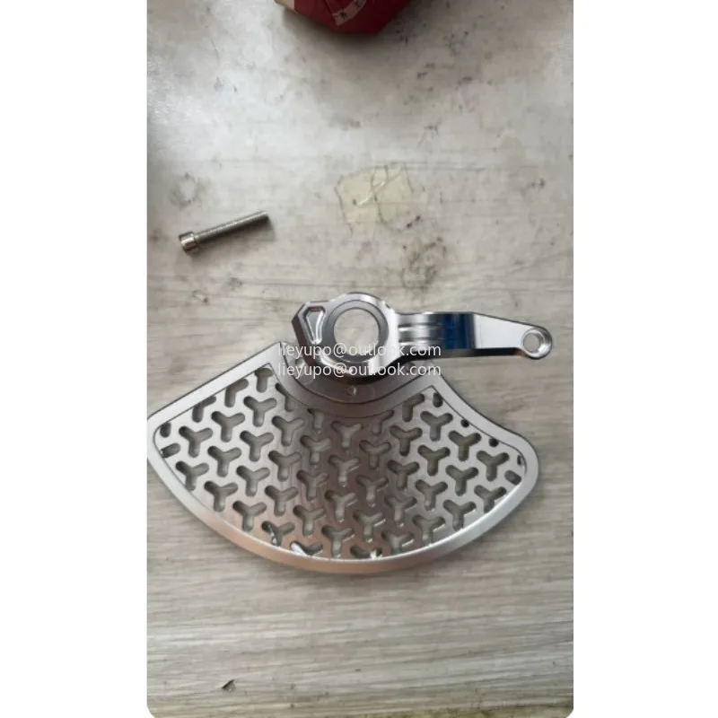 6061 CNC Aluminum Front Rear Brake Disc Protector Cover Fit SurRon Ultrabee Light Bee E-Dirt Mod Parts