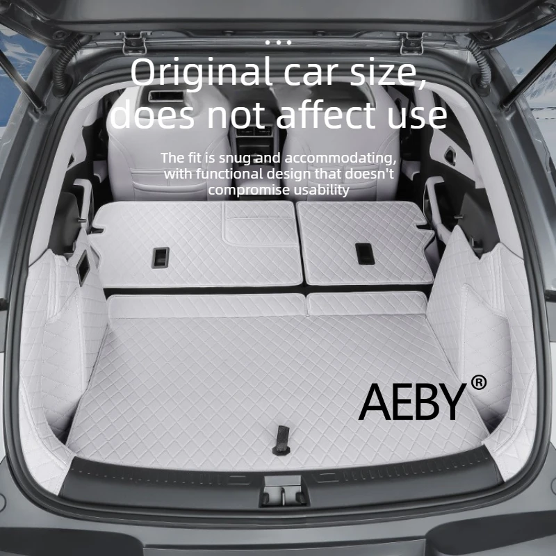 

Коврик в багажник для BYD Atto 2 2024, противоскользящий, легко чистится, водонепроницаемая защитная накладка