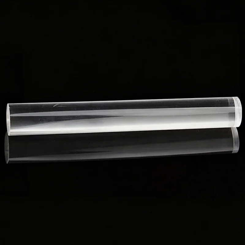 Clear Acrylic Rod Solid Round Bar PMMA Plastic Plexiglass