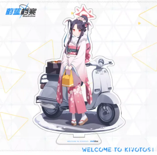 Japanese Anime Blue Archive Takanashi Hoshino Acrylic Stand Figure Model Plate Cosplay Collection Desktop Decor Gifts MYQP