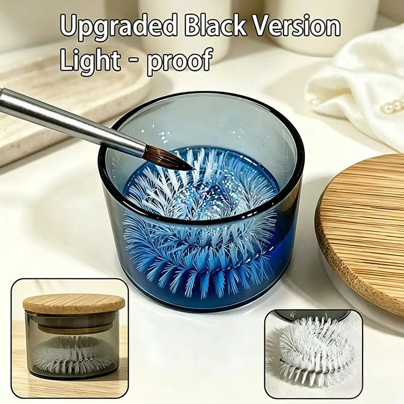 Student Use Brush Cleaner Cup 1 Set Smooth with Stiff Bristle Brush Affordable Paint Brush Washing Tool for Art Classes