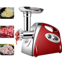 2800W Electric Meat Grinders Stainless Steel Grinder Sausage Stuffer Powerful Electric Meat Mincer Home Kitchen Food Processor