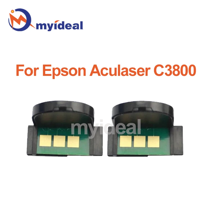 

8PCS Toner Chip For Epson Aculaser C3800 C13S051127 C13S051126 C13S051125 C13S051124 Printer Cartridge Reset Chips