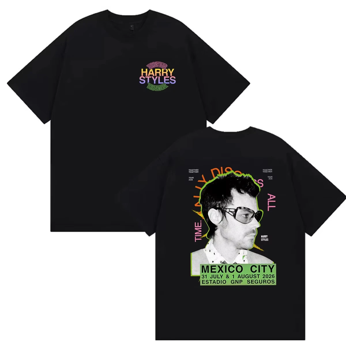 Hot Sale Harry Styles Kiss All The Time Disco Occasionally Tour 2026 Graphic T-shirt Unisex Vintage Hip Hop Streetwear T-shirt