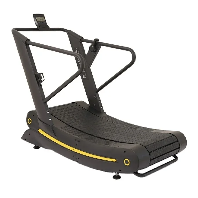 Commercial unpowered mechanical treadmill running machine