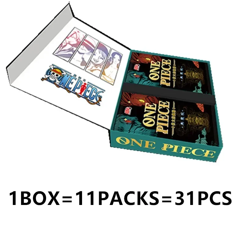 One Piece Collections rare cards box Anime Luffy Zoro Nami Chopper TCG Game collectibles card Battle for Child Birthday gift Toy