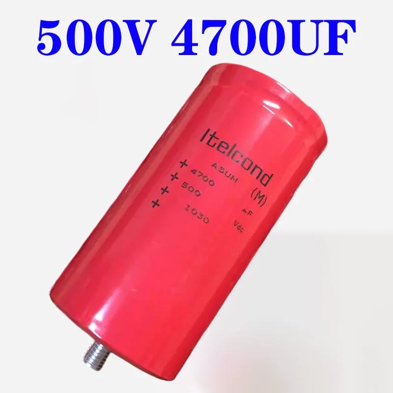 

Itelcond ASUM ASUM-HR 4700UF 500V Bolt Aluminum Electrolytic Capacitor 4700UF 500VDC